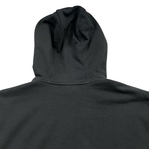 Nike Hoodie Mens Small Black Oversized Fit Cotton Training Performance Athletic - Picture 8 of 13